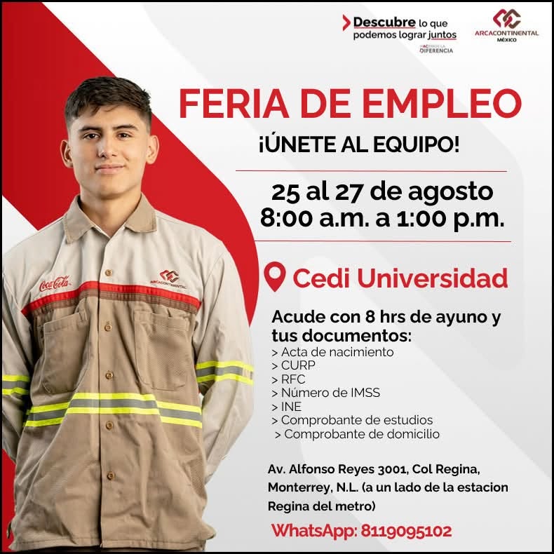 Vacante disponible
