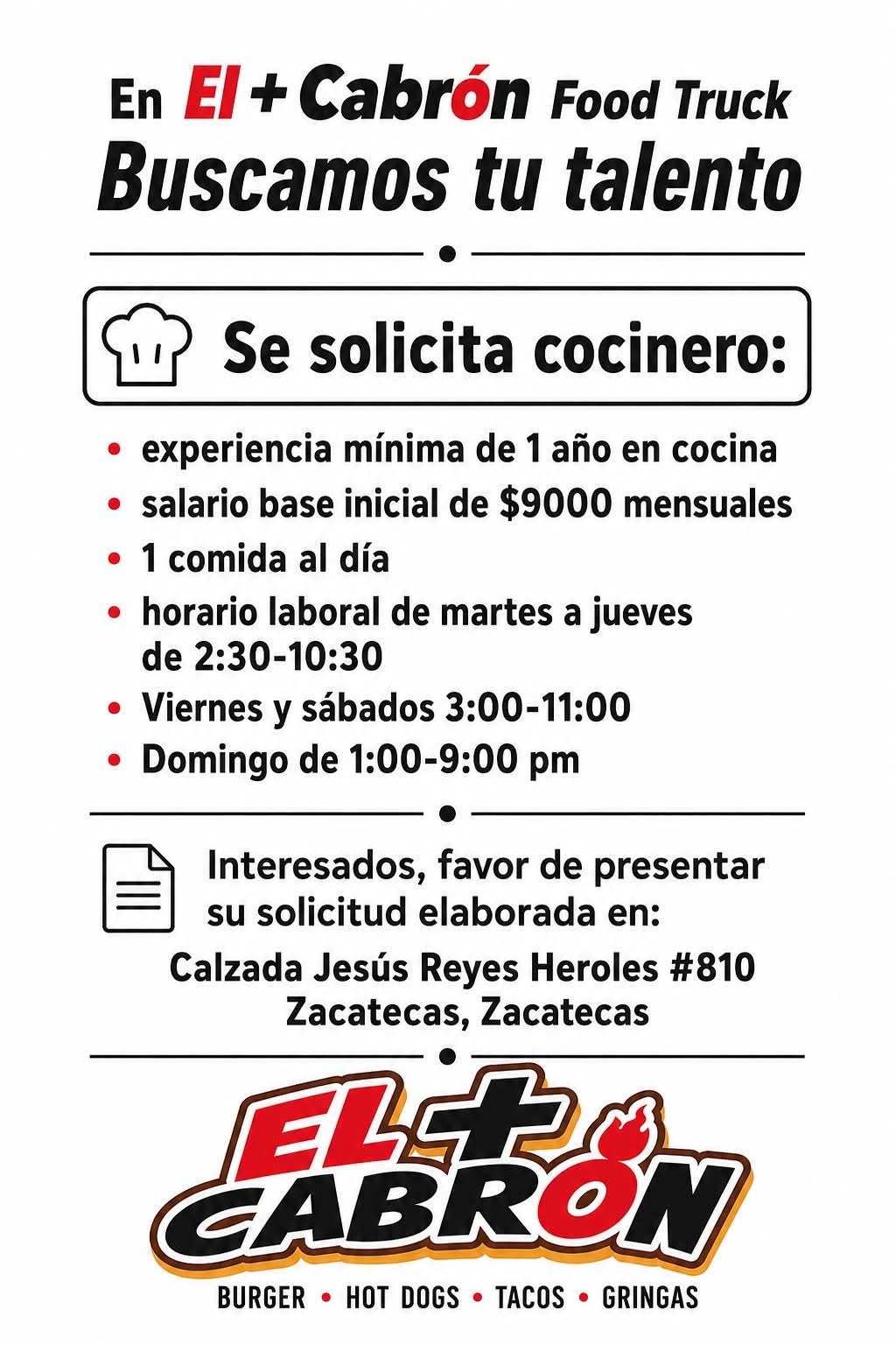 Cocinero
