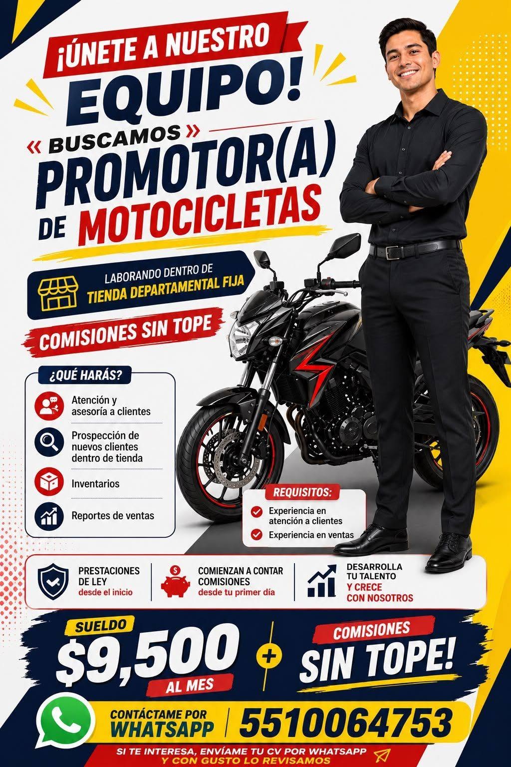Promotor(a) de Motocicletas