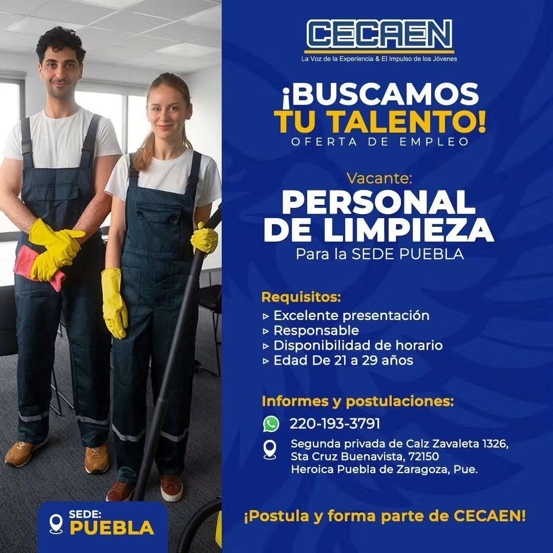 Personal de Limpieza