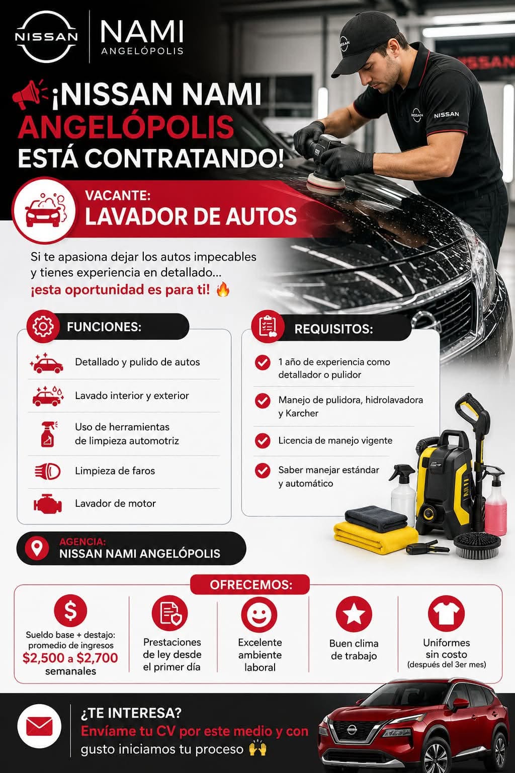 Vacante disponible