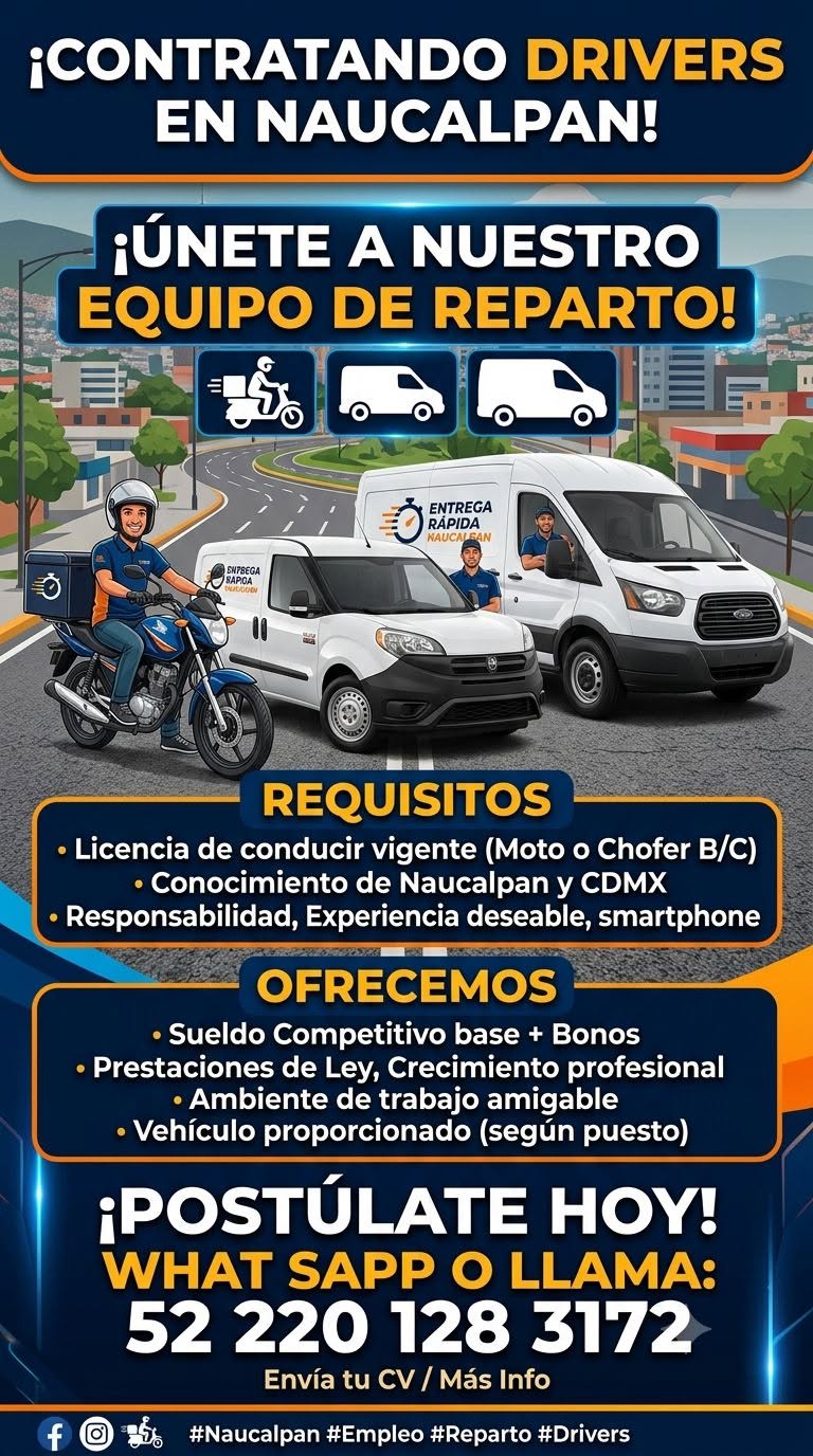 Repartidor en Moto
