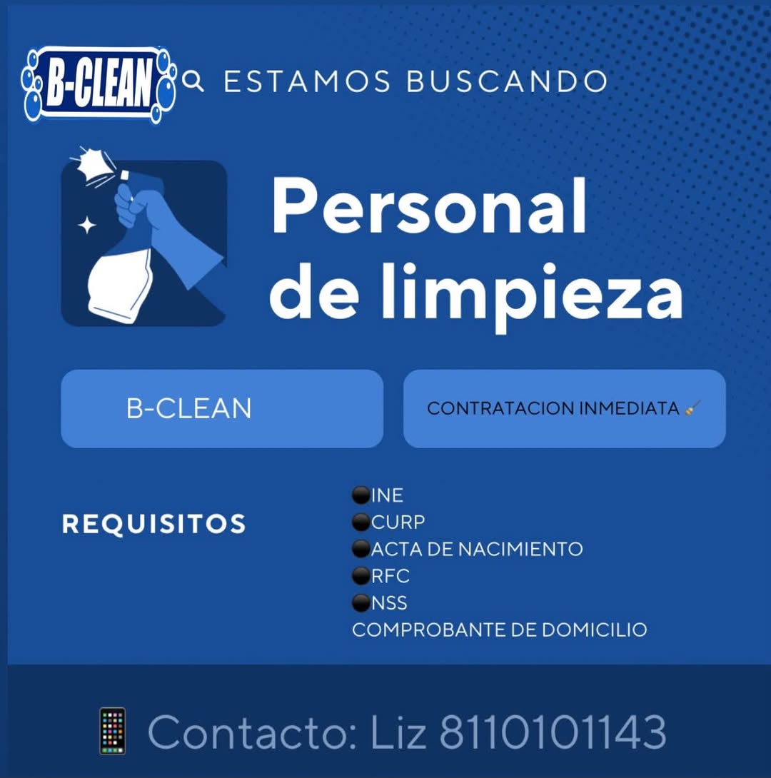 Coordinador de Limpieza