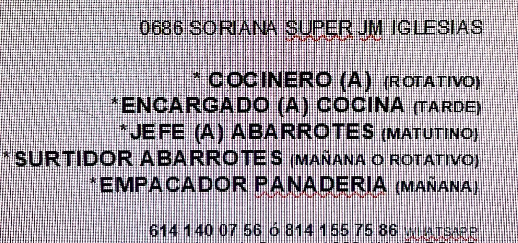 Cocinero(a)