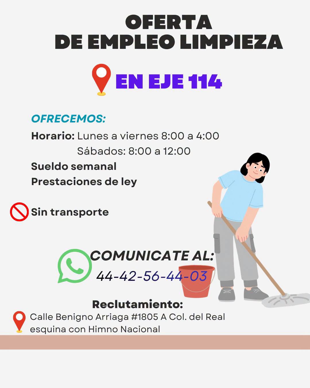 Personal de Limpieza
