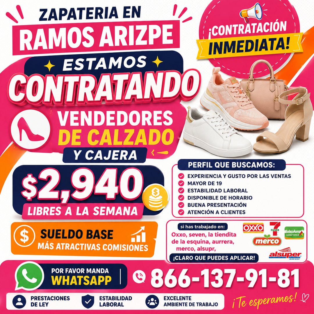 Vendedor de Calzado