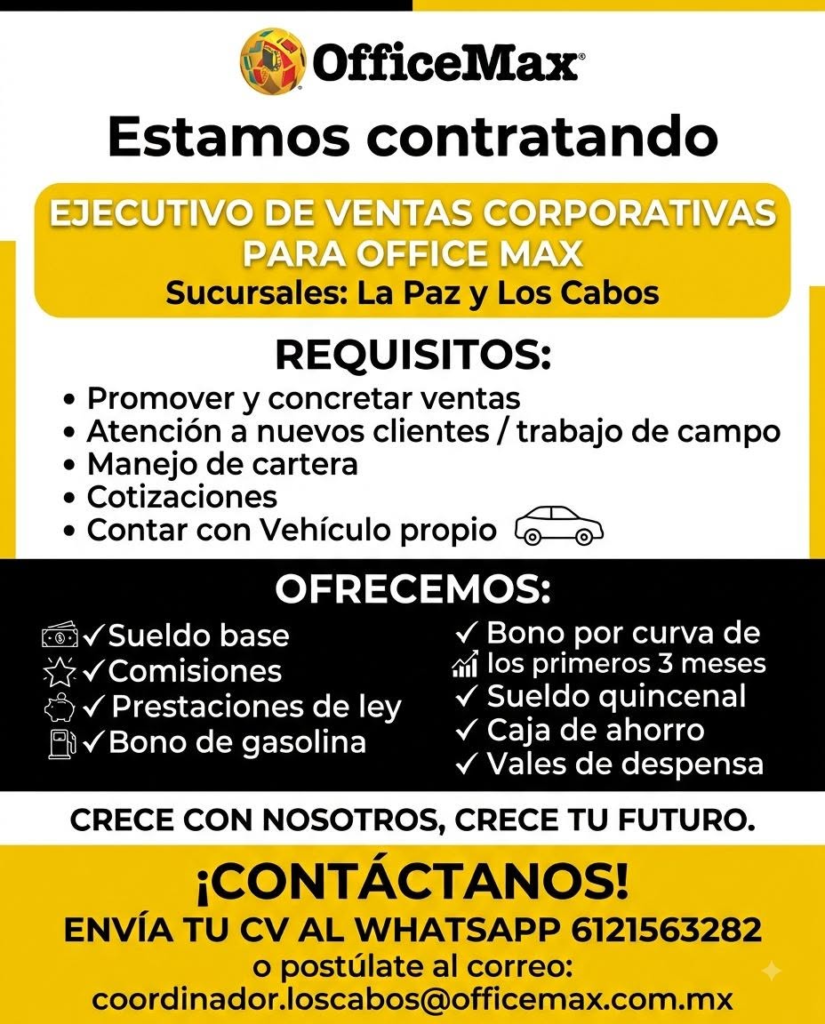 Ejecutivo de Ventas Corporativas