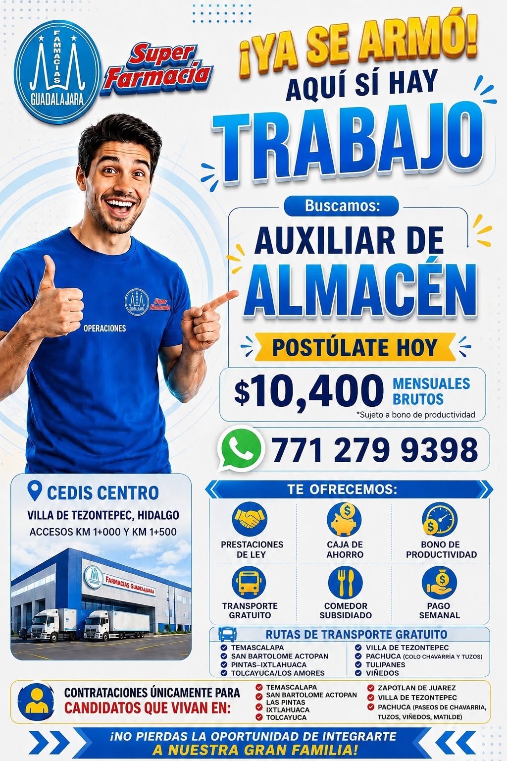 Vacante disponible