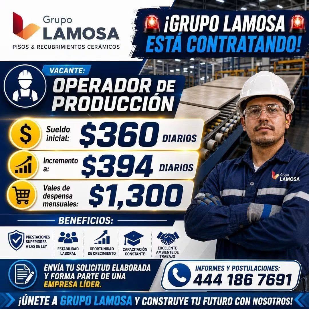 Operador de Producción