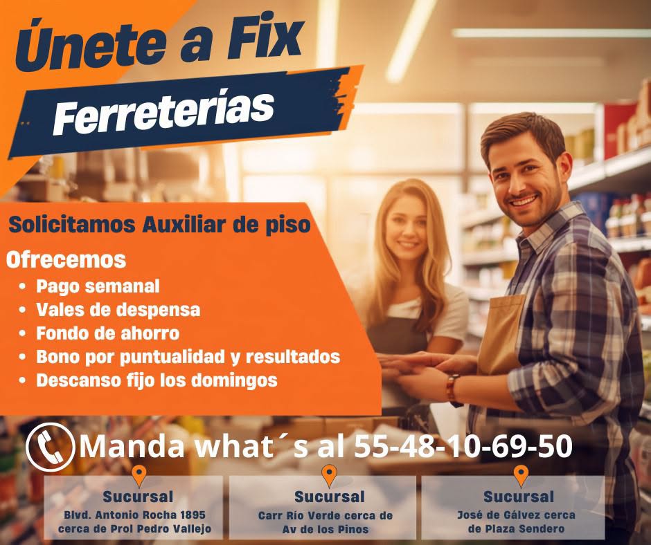 Auxiliar de piso