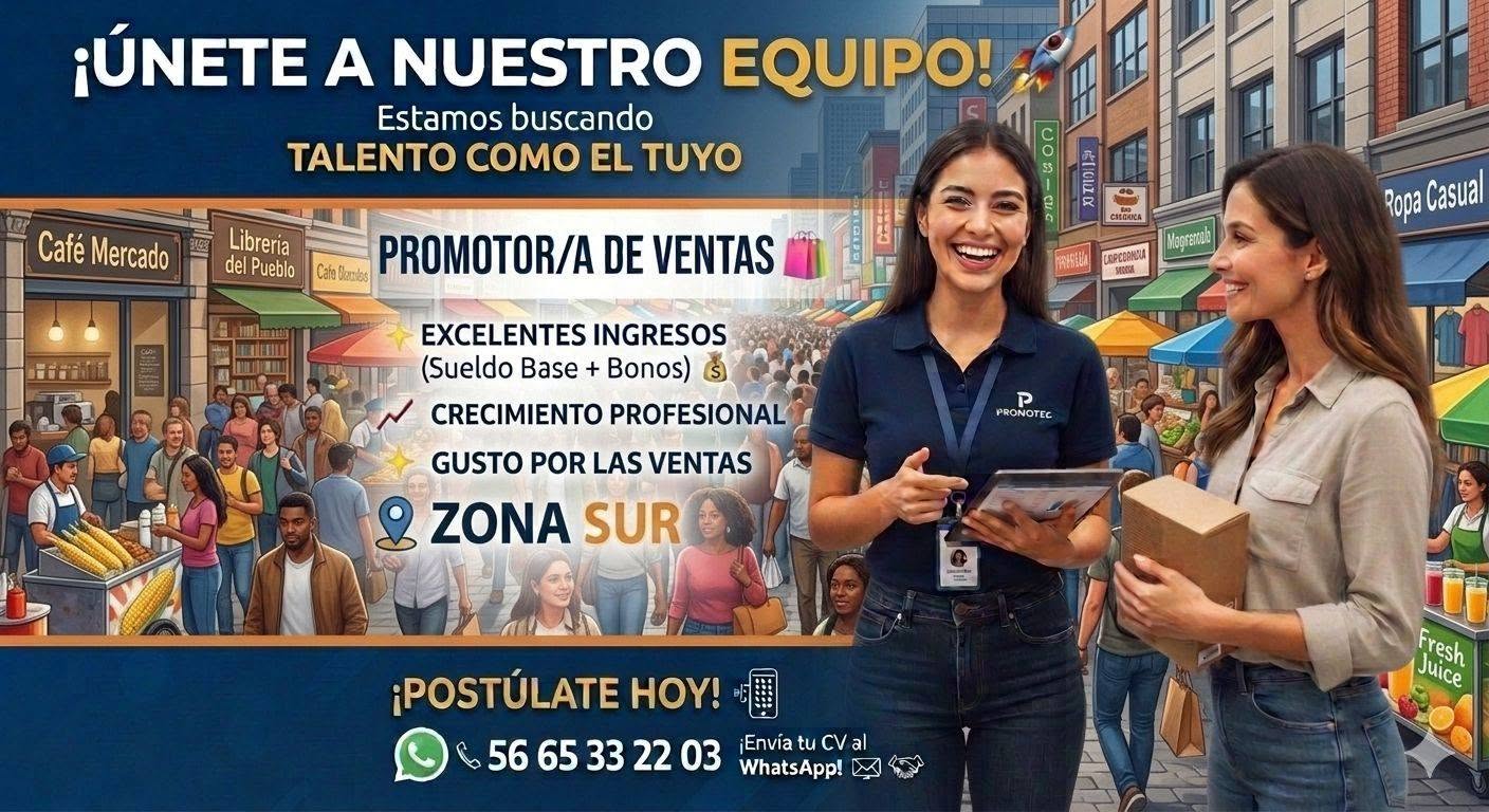 Promotor/a de Ventas