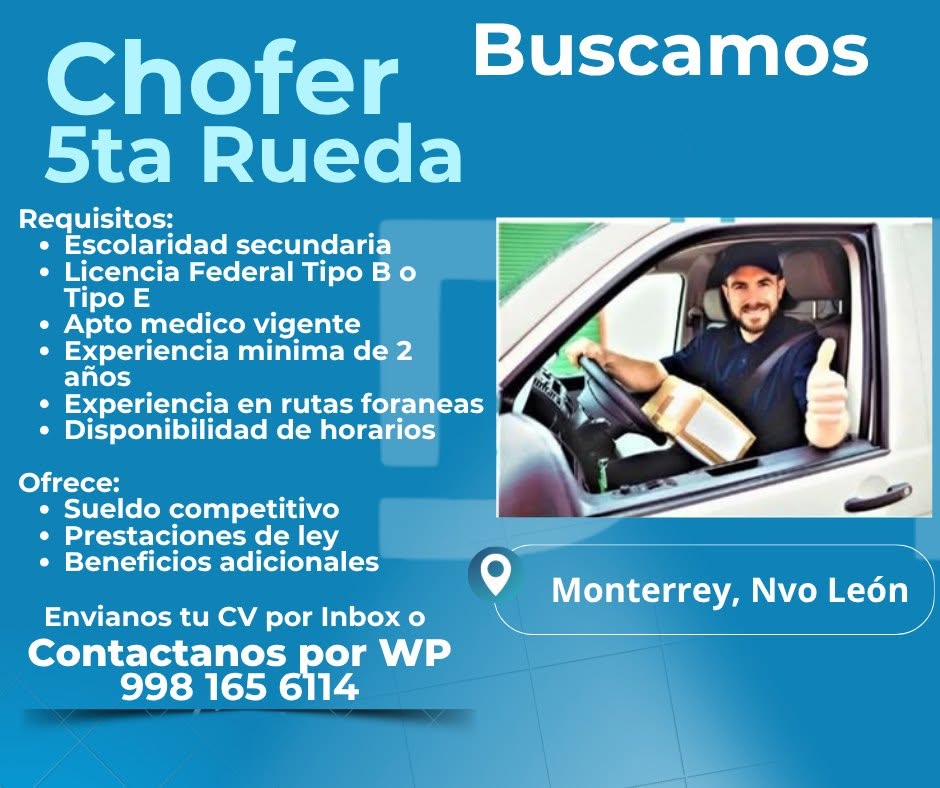Operador 5ta Rueda