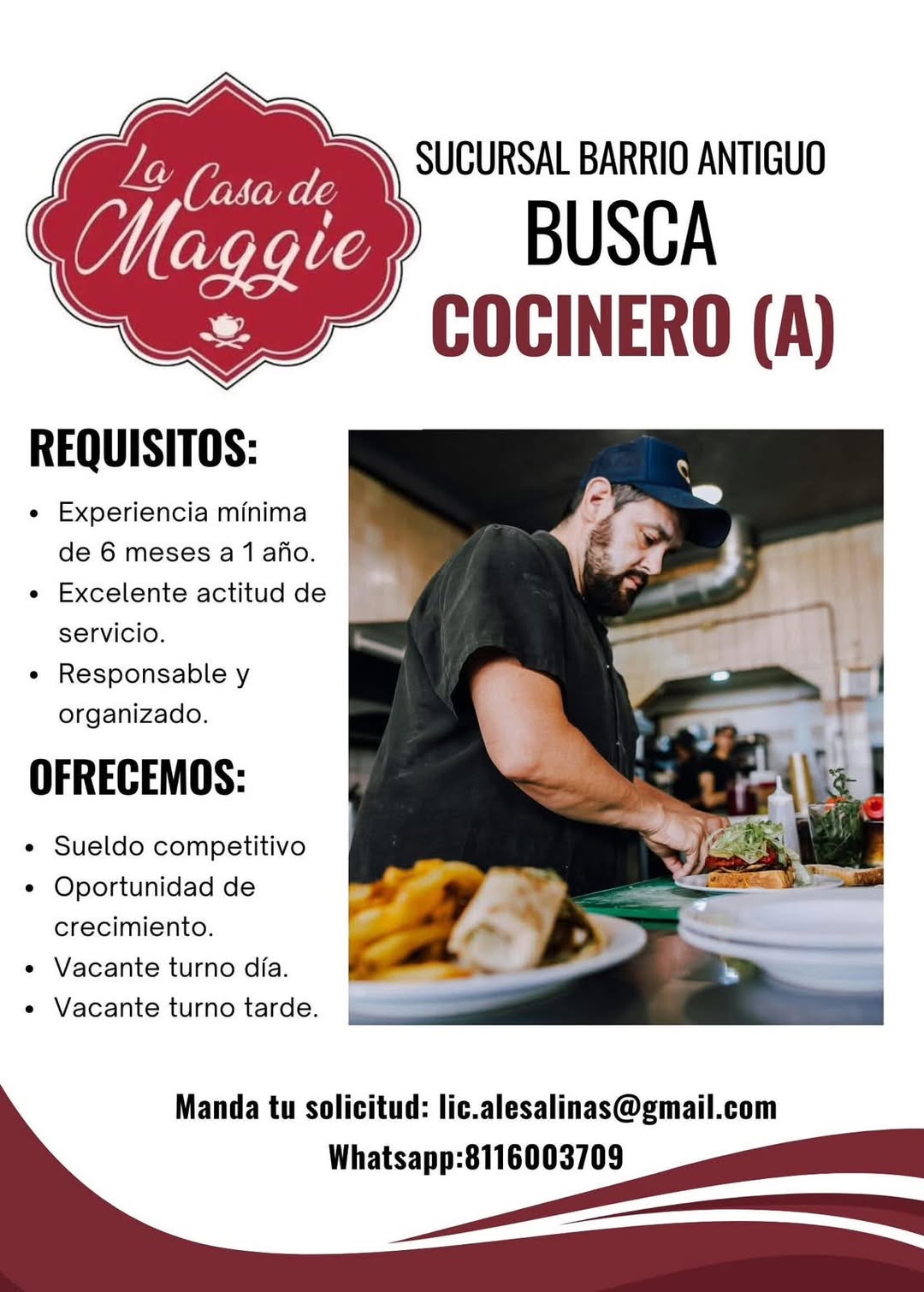 Cocinero (a)