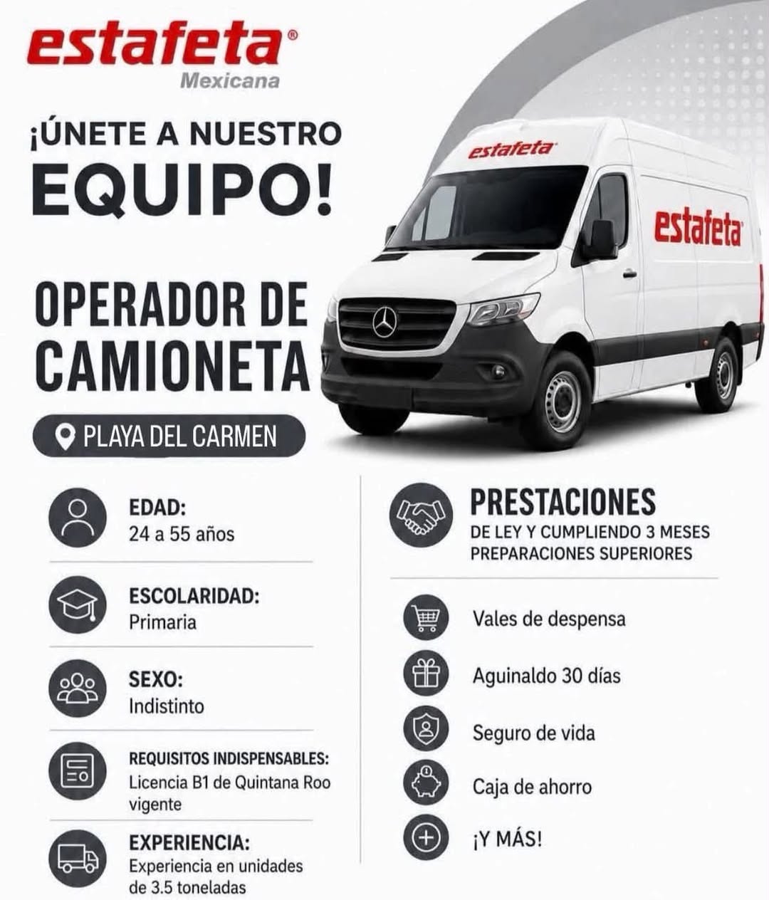 Chofer Sprinter