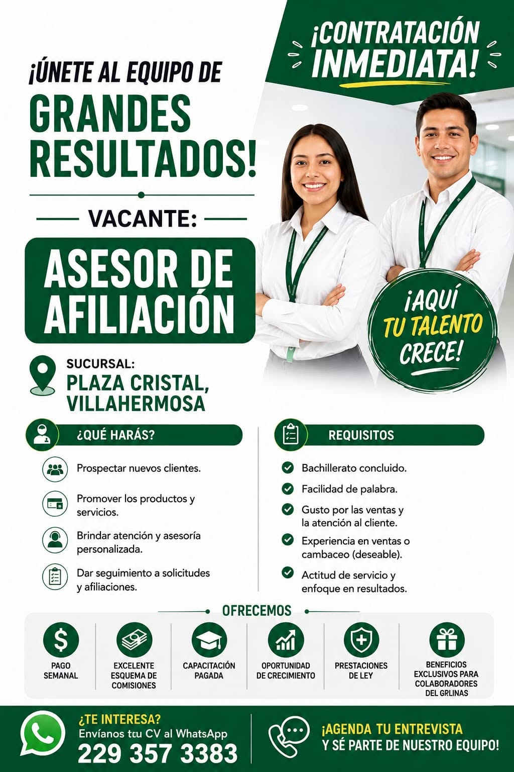 Asesor de afiliación