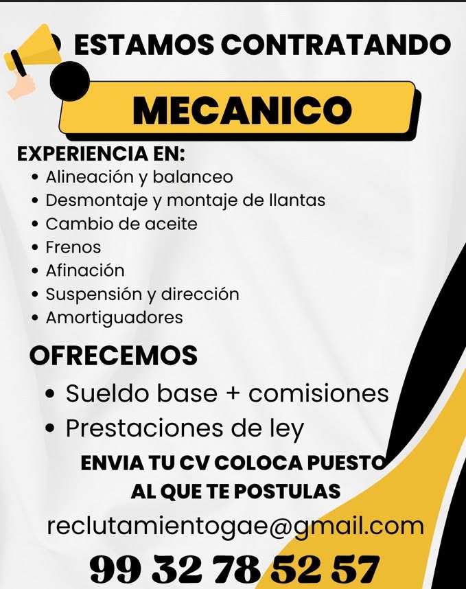 Mecánico