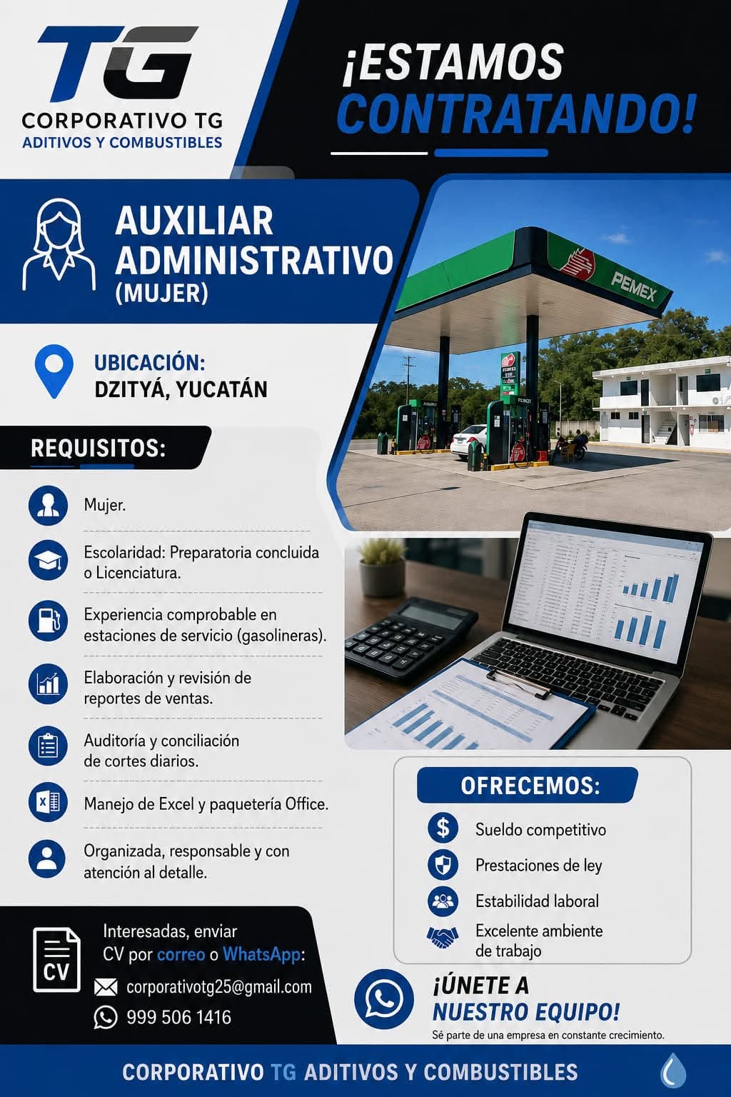 Auxiliar Administrativo
