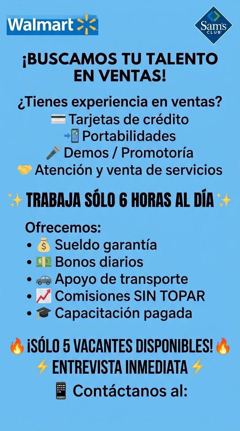 Promotor de Ventas