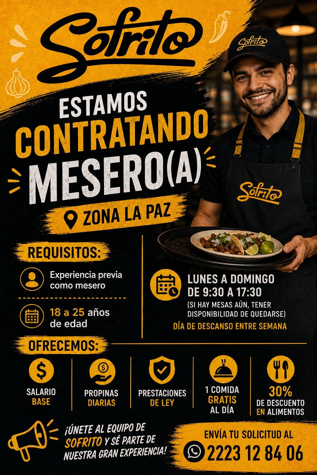 Mesero(a)