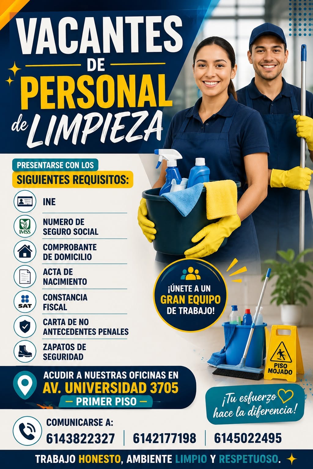 Personal de Limpieza