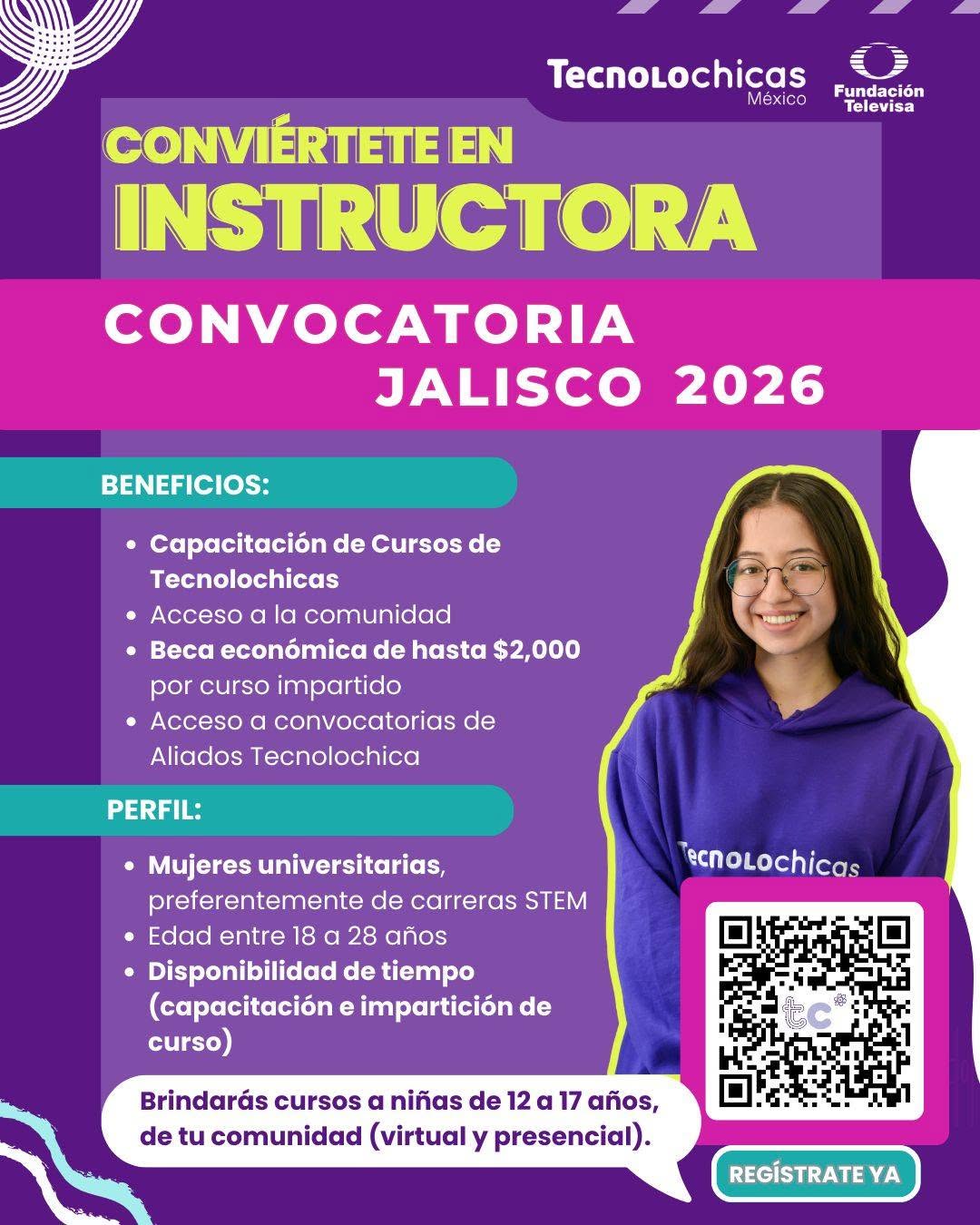 Instructora de Tecnolochicas