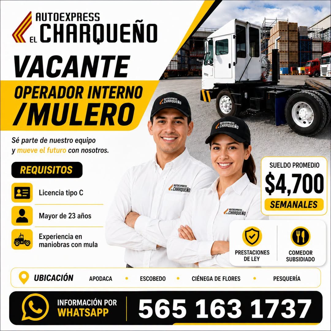 Operador Interno / Mulero