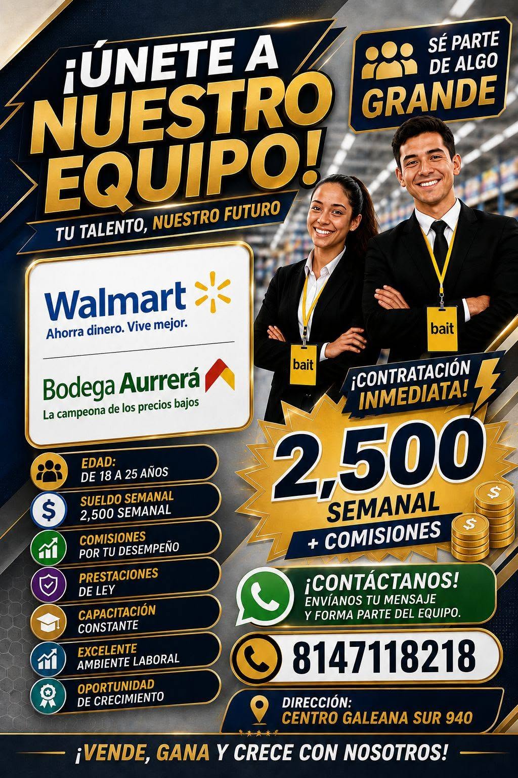 Empleado de Bodega