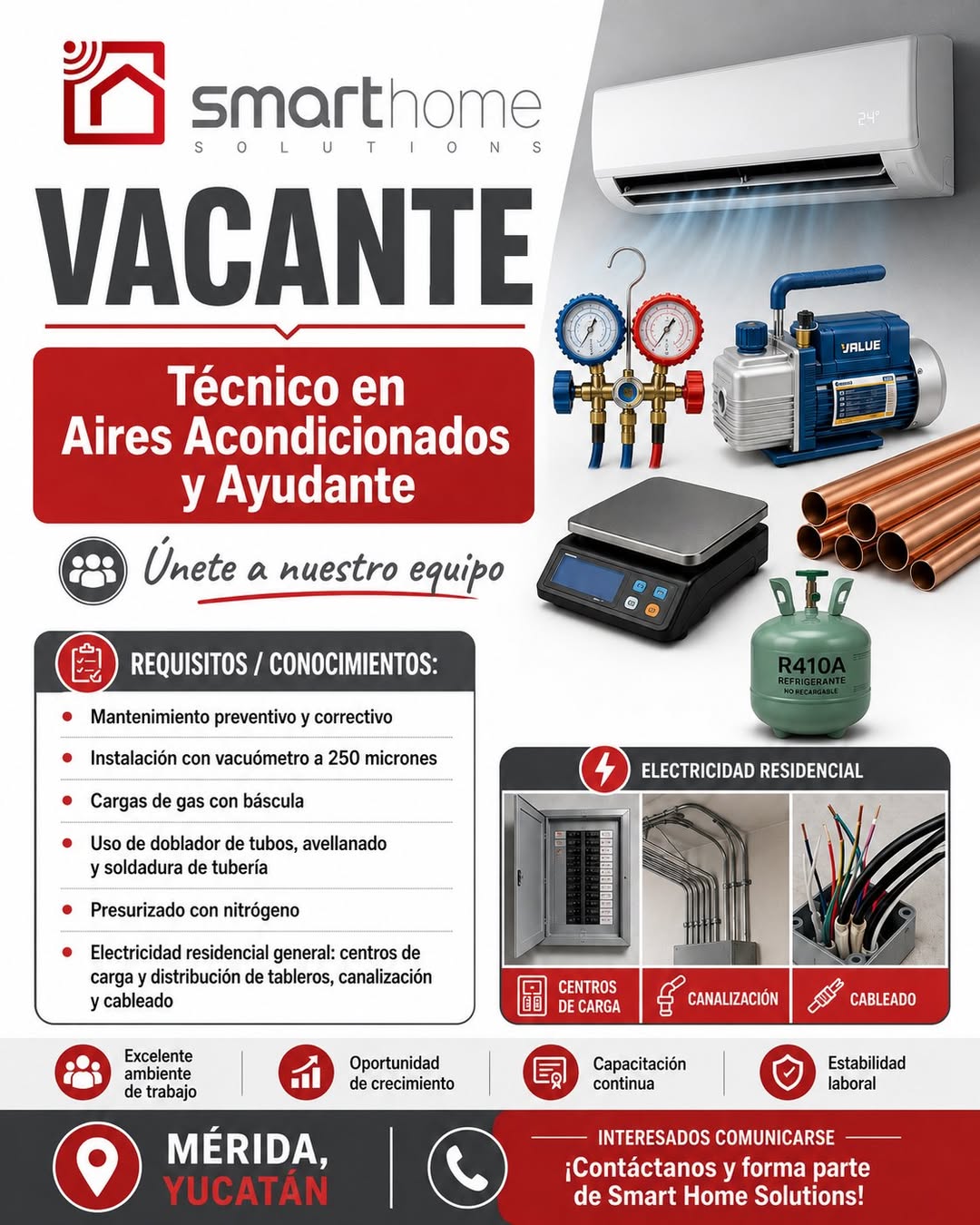 Técnico en Aires Acondicionados