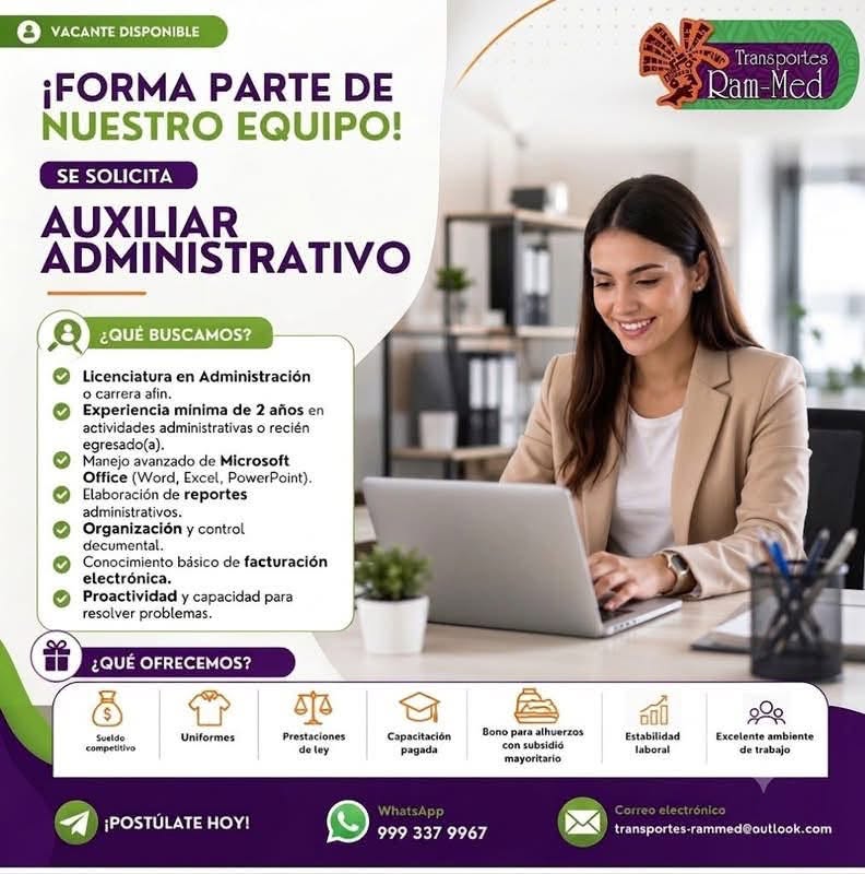 Auxiliar Administrativo