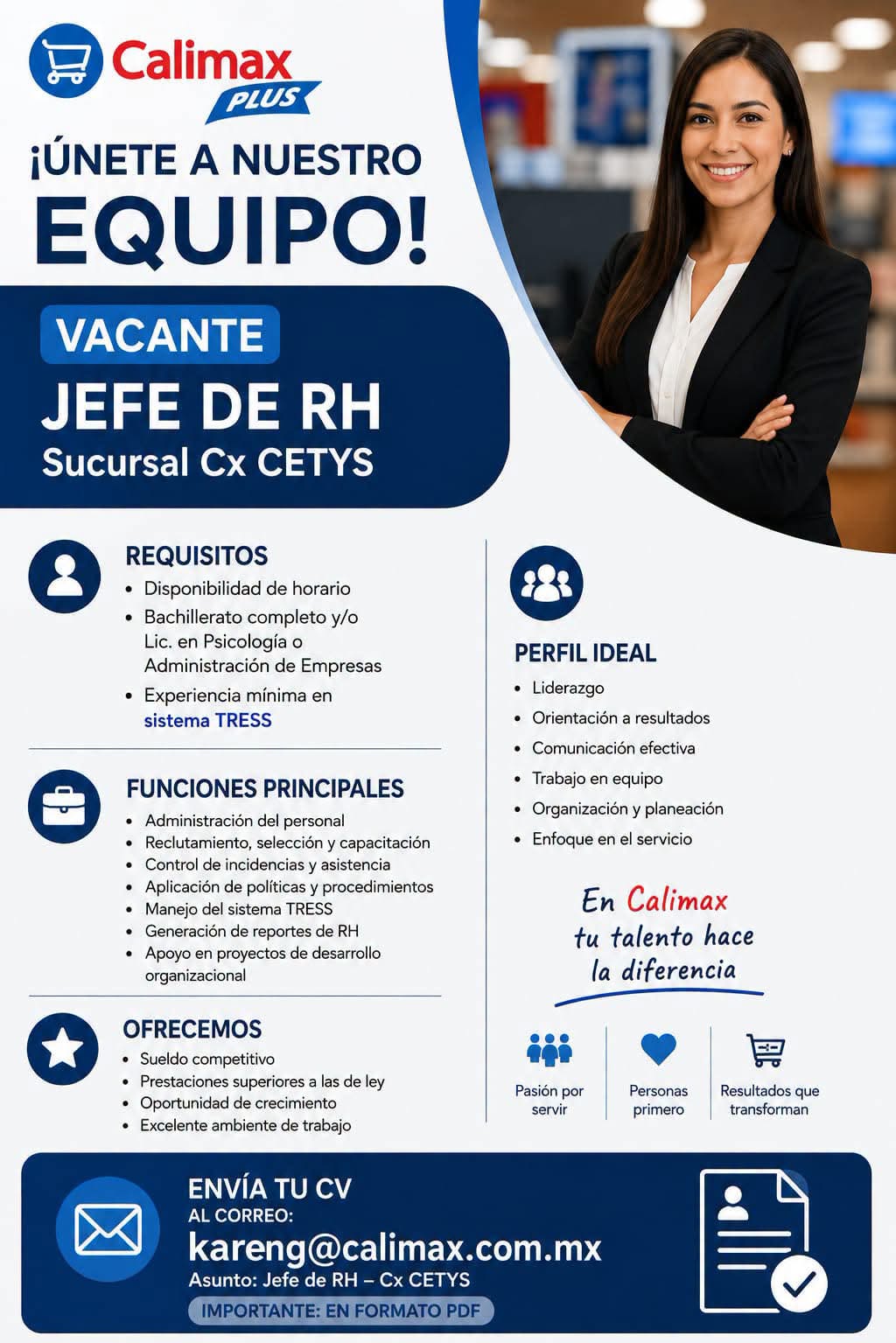Jefe de Recursos Humanos