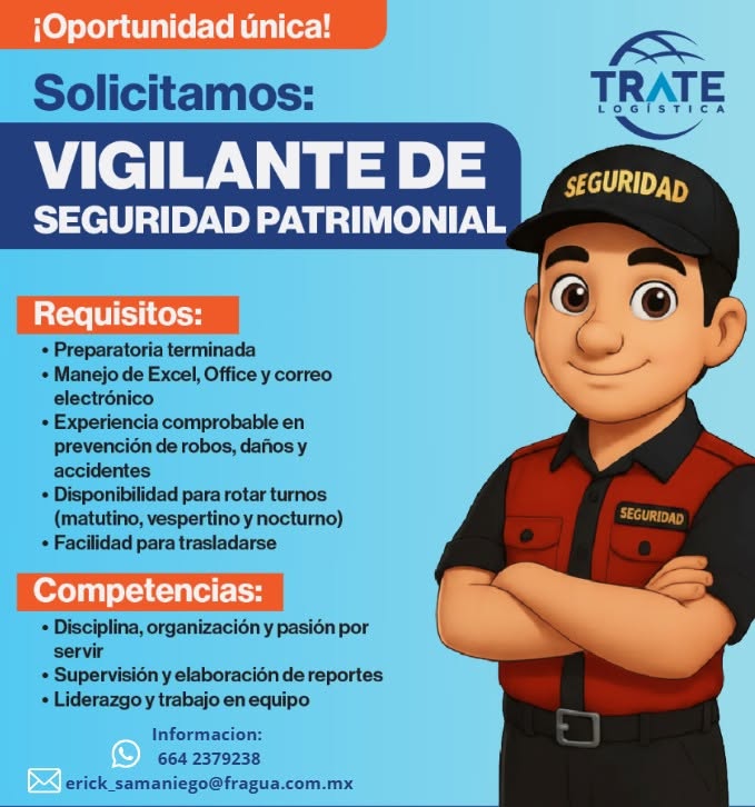 Vigilante de Seguridad Patrimonial