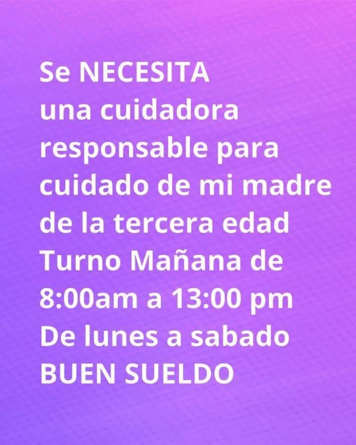 Cuidadora