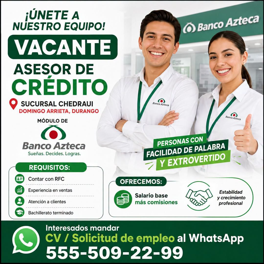 Asesor de Crédito
