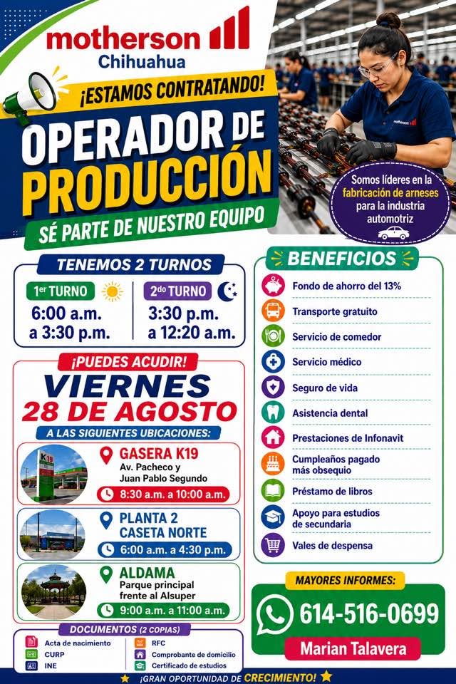 Vacante disponible