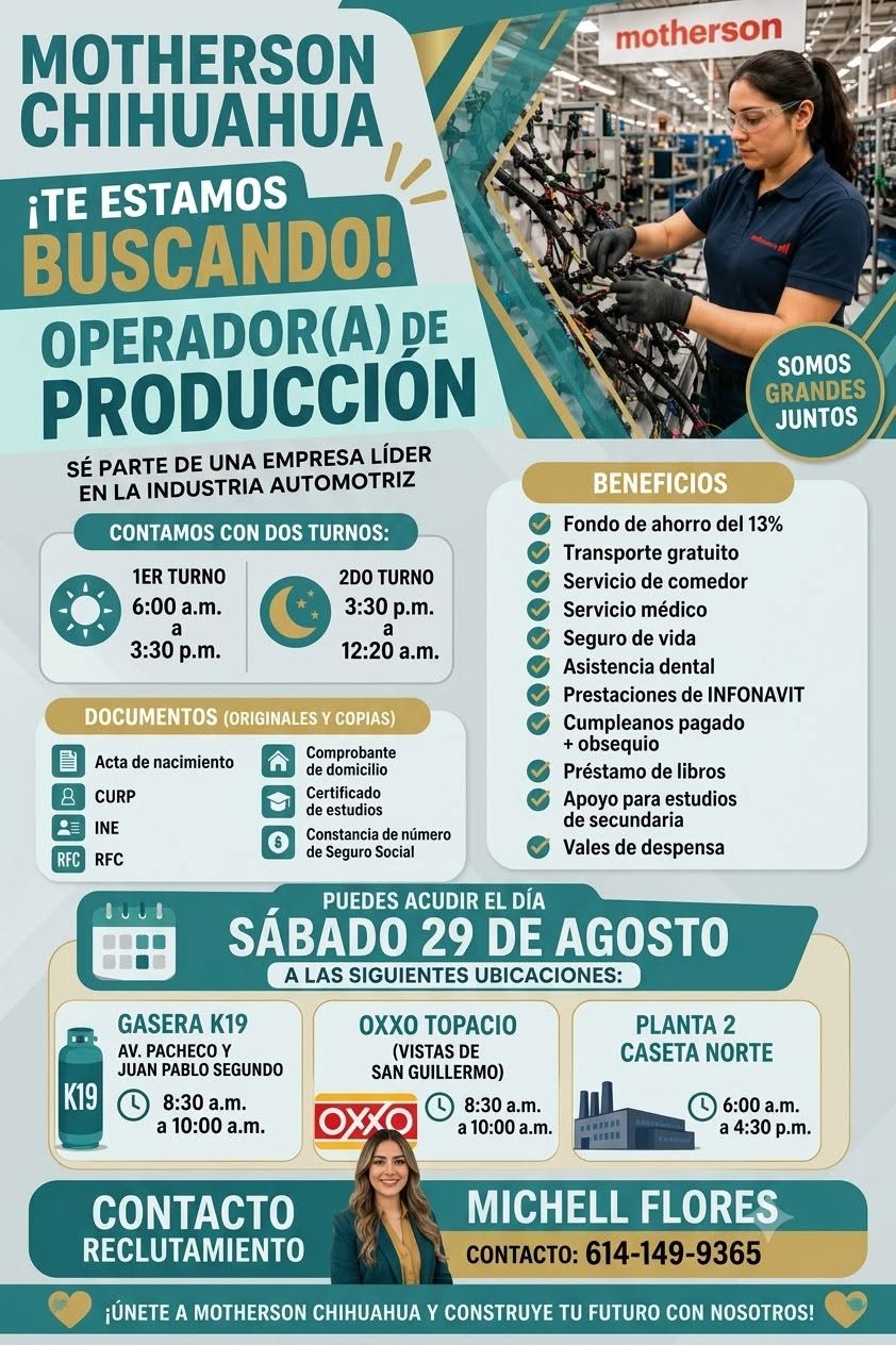Vacante disponible