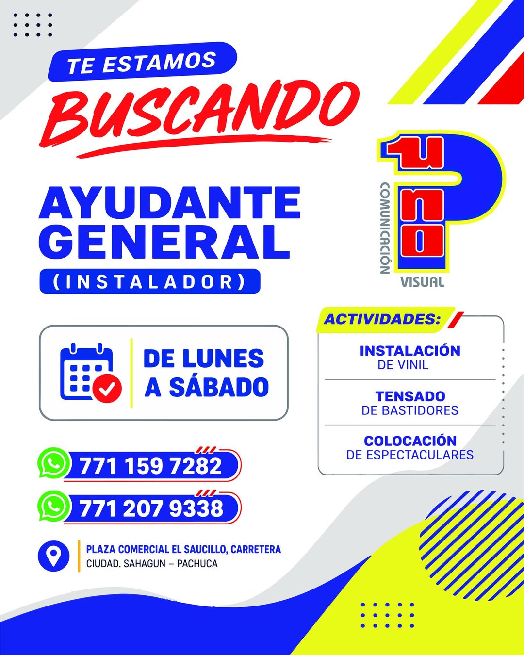Ayudante General (Instalador)