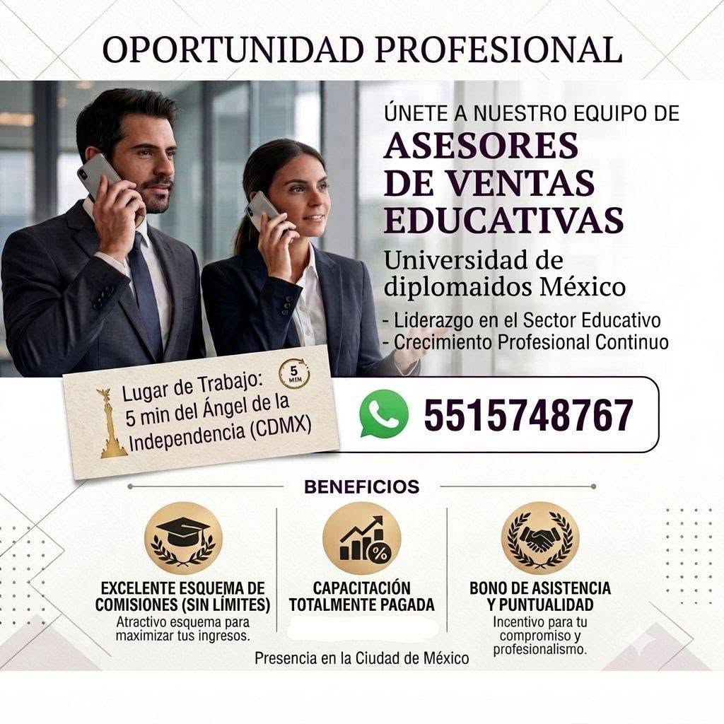 Asesor de Ventas Educativas