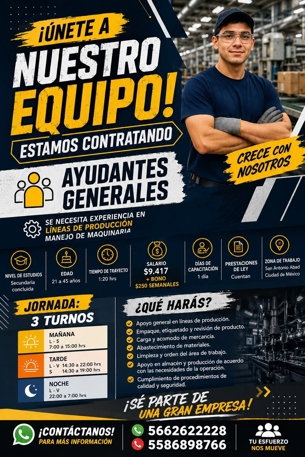 Personal de Producción