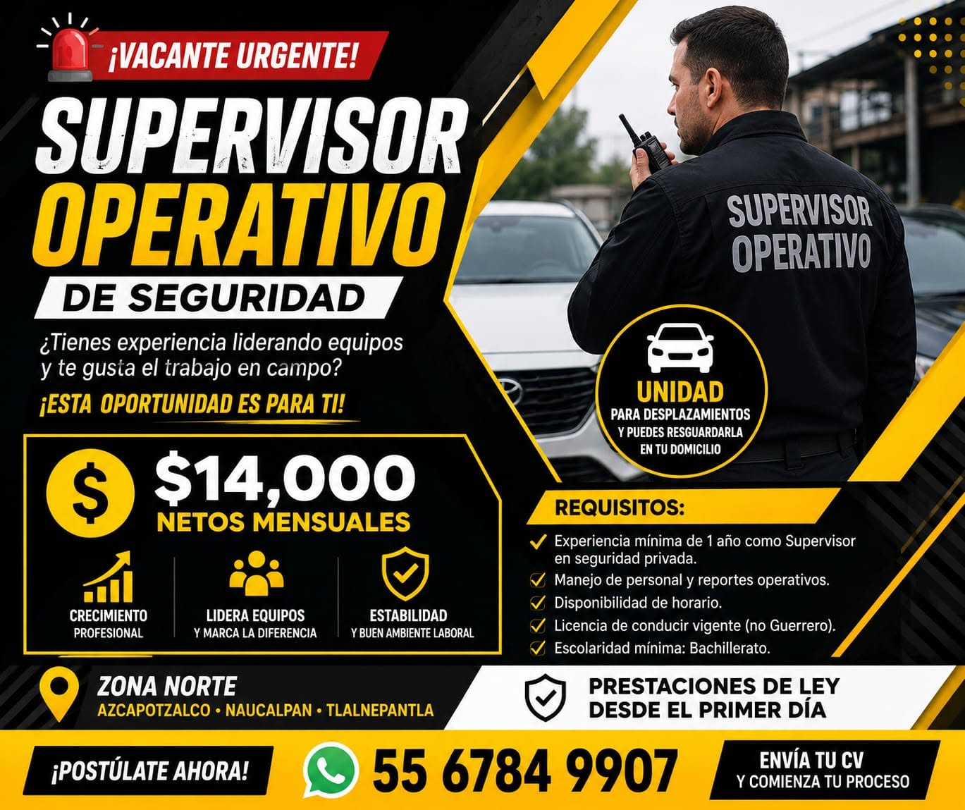 Supervisor Operativo de Seguridad