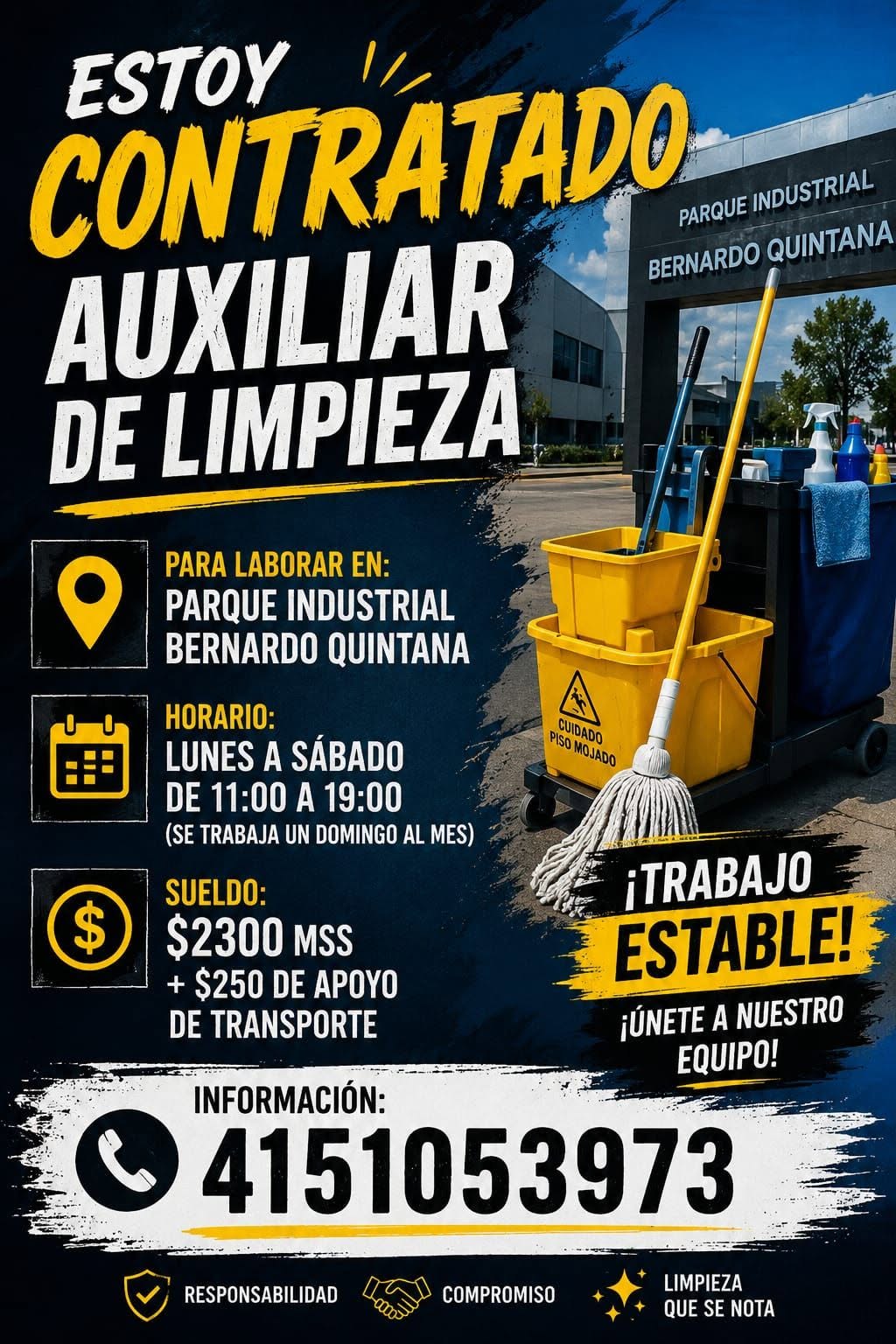 Auxiliar de Limpieza