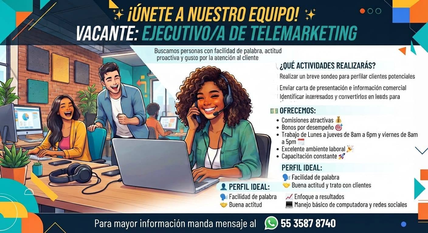 Ejecutivo/a de Telemarketing