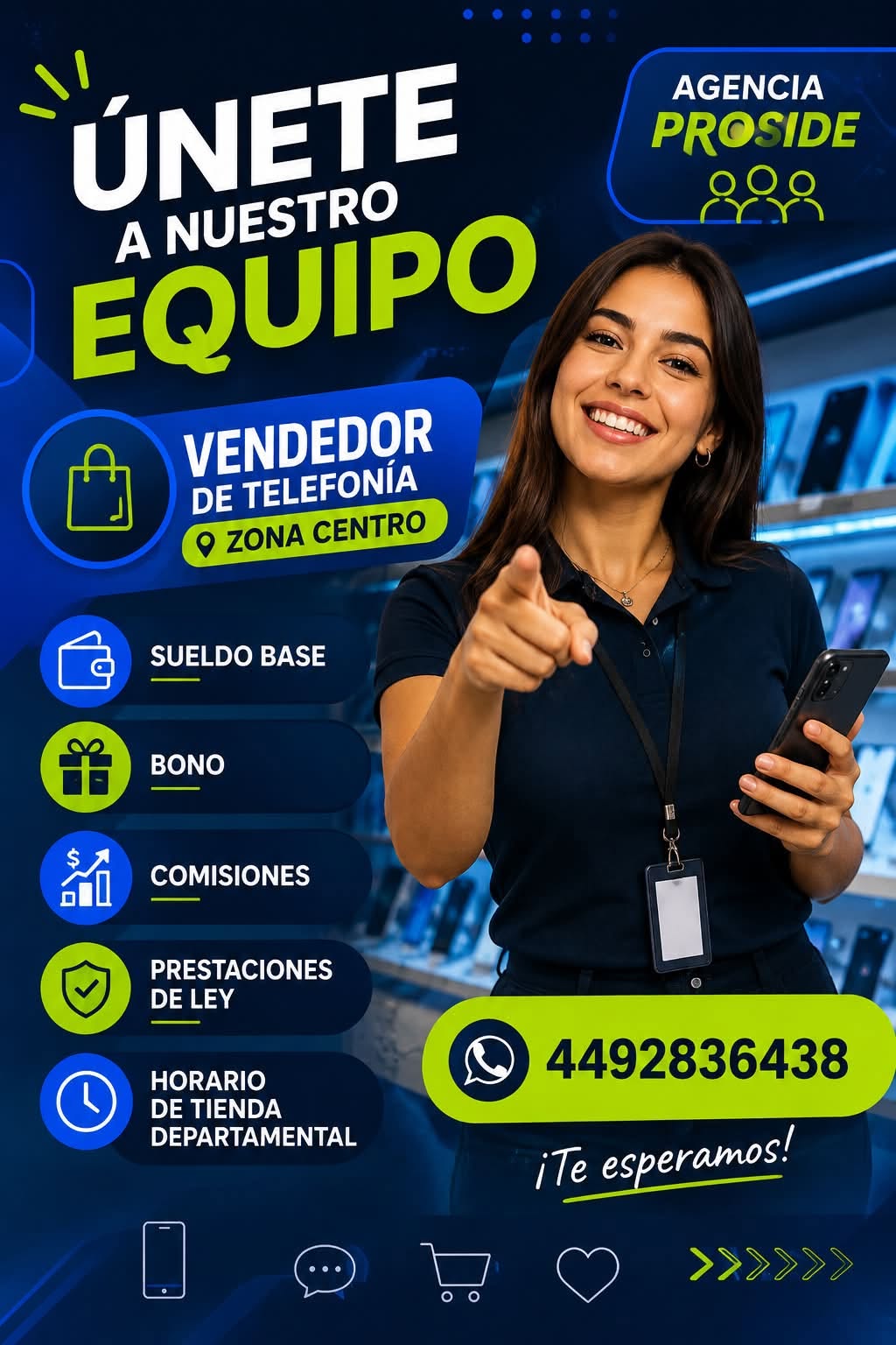 Vendedor de telefonía