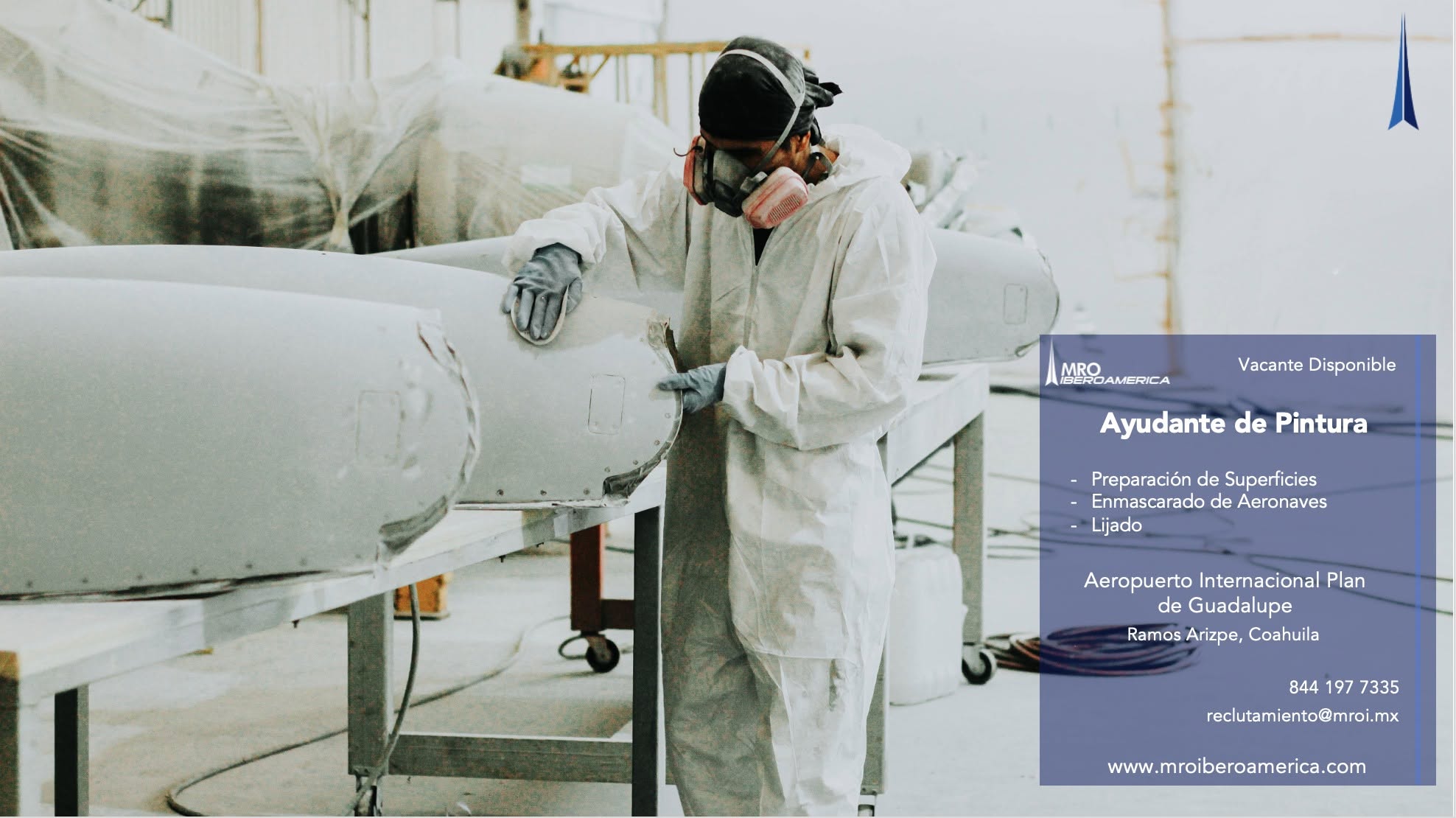Trabajador General – Área de Pintura