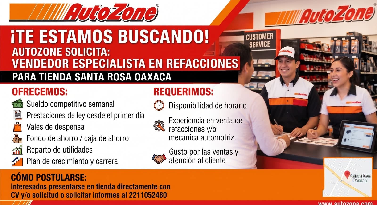 Especialista de Autopartes