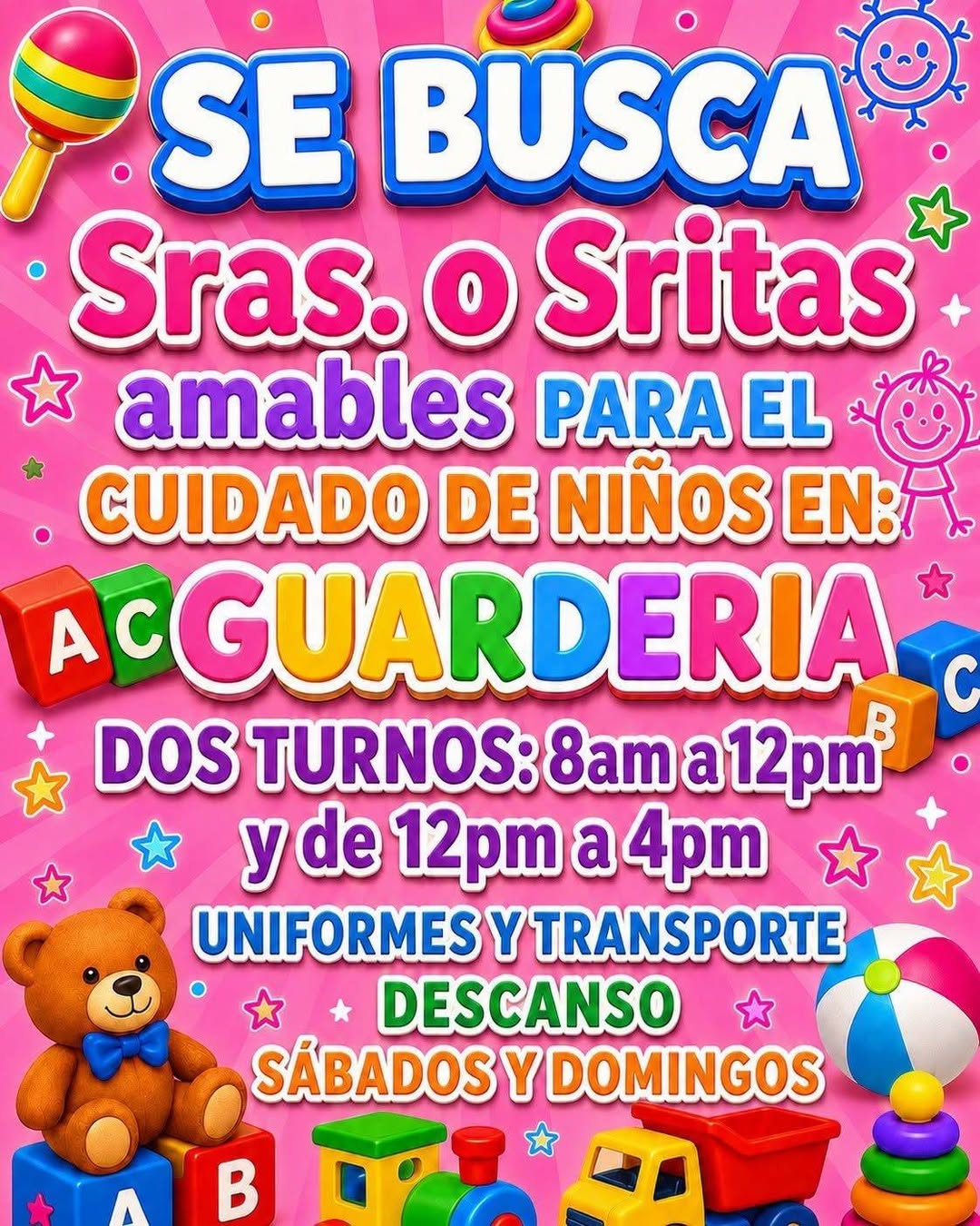 Cuidadora de Niños