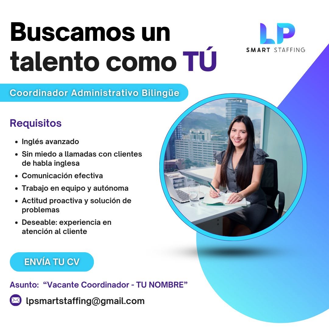 Coordinador/a Administrativo/a Bilingüe