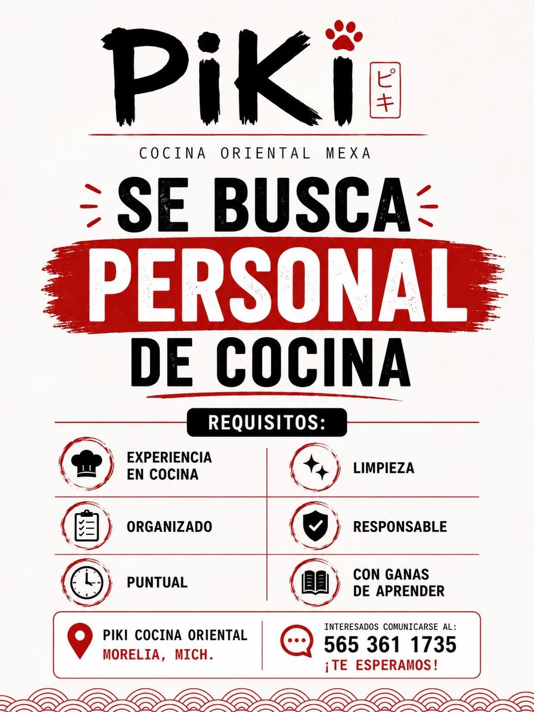 Personal de Cocina