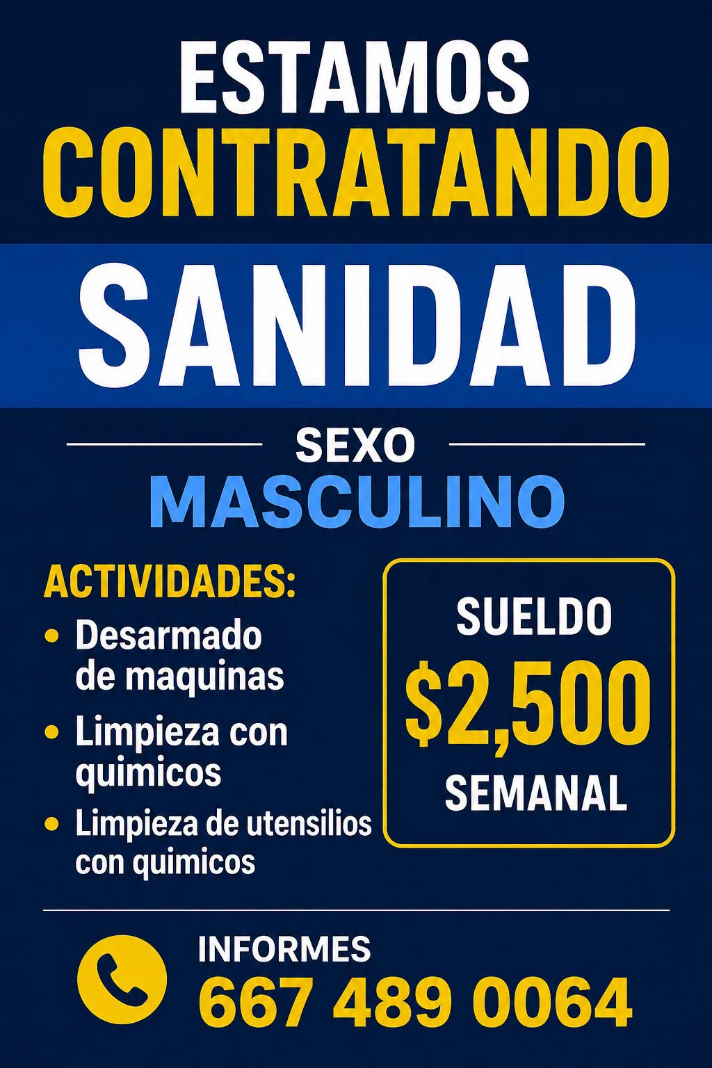 Personal de Sanidad