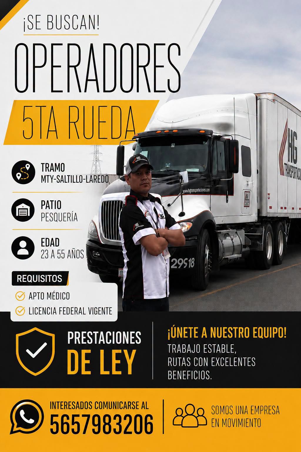 Operador 5ta Rueda