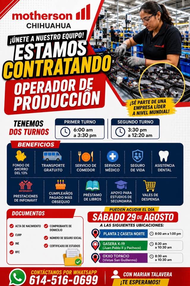 Vacante disponible